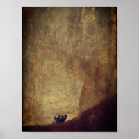 De hond (El Perro) - van Francisco Goya