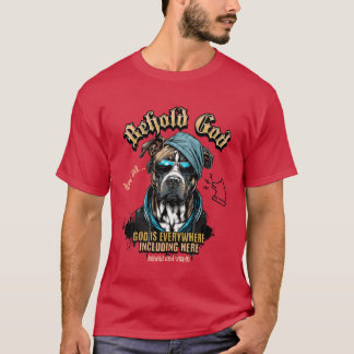 De hond en God meisje cadeau T-shirt