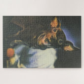 De hond en zijn Speelgoed puzzel Legpuzzel (Horizontaal)