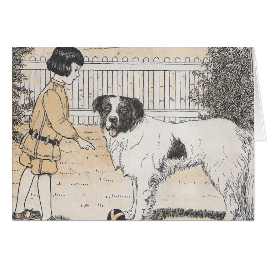 De hond heeft de bal (Voorkant Horizontaal)