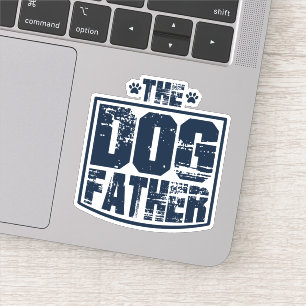 De hond heeft een gravin versleten sticker