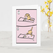 De hond heeft spijt! kaart (Gele Bloem)