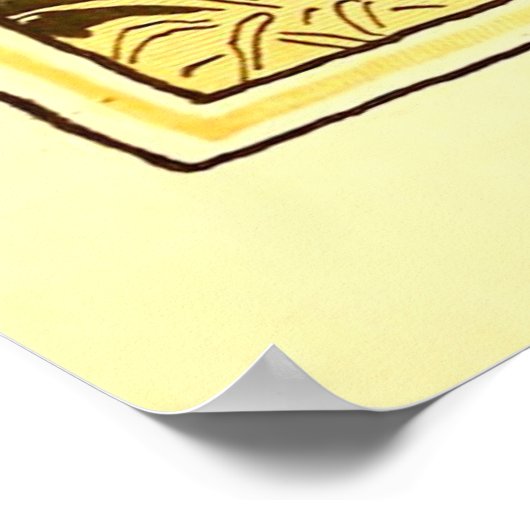 De hond in de kribbe Walter Crane Poster (Hoek)