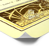 De hond in de kribbe Walter Crane Poster (Hoek)