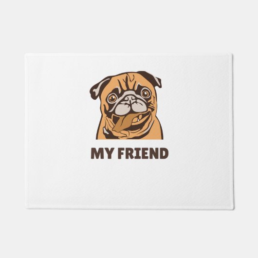 De Hond is Mijn Vriend Deurmat (Voorkant)