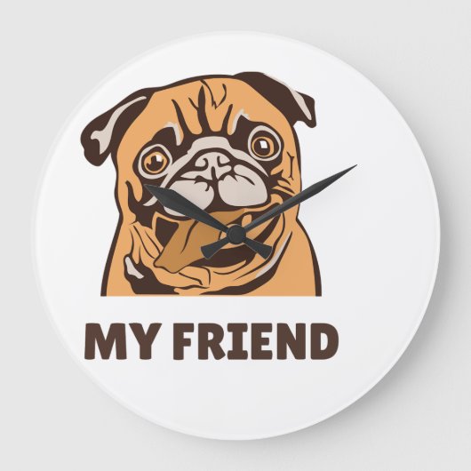 De hond is mijn vriend grote klok (Voorkant)