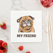 De hond is mijn vriend servet (Insitu)