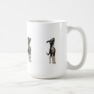De hond is verward koffiemok