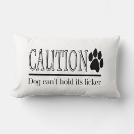 De hond kan zijn likker niet vasthouden kussen