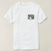 De Hond Kijkant (Zwart logo) T-shirt (Design voorkant)