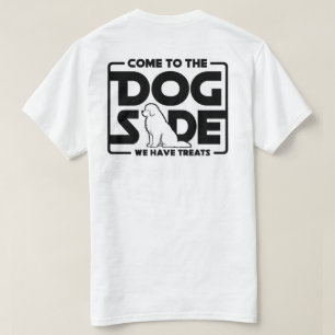 De Hond Kijkant (Zwart logo) T-shirt