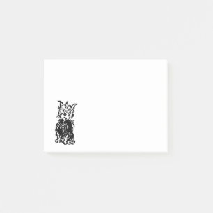 De Hond Toto van Terrier van de steenhoop Post-it® Notes