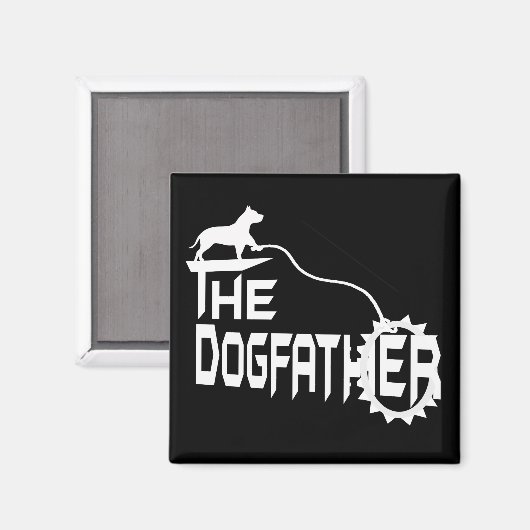 De hond vader magneet (Voorkant / Achterkant)