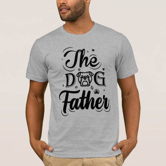 De hond vader t-shirt (Voorkant)
