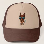 De hond vader trucker pet (Voorkant)