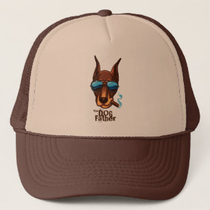 De hond vader trucker pet