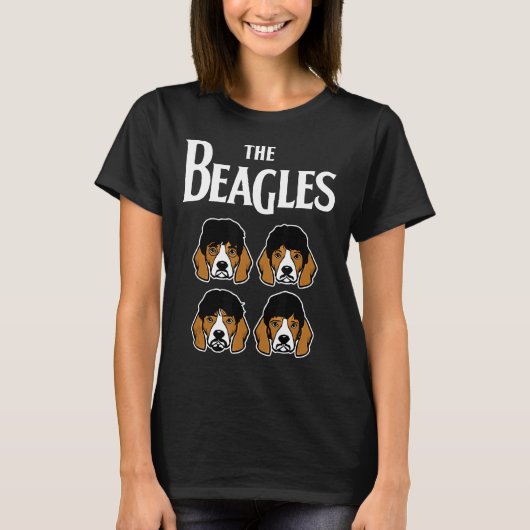 De hond van de Beagles parodie T-shirt (Voorkant)