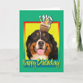 De Hond van de Berg Cupcake - Bernese van de Kaart (Voorkant)