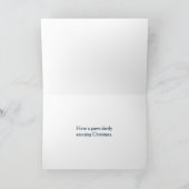 De Hond van de Kat van Kerstmis van de Babysitter Feestdagen Kaart (Binnen)