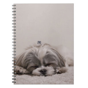 De Hond van de Slaap van tzu van Shih Notitieboek