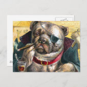 De hond van de Uitsmijter Briefkaart (Voorkant / Achterkant)