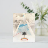 De Hond van de zon, Rockne Krebs, 1976. Briefkaart (Staand voorkant)