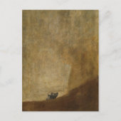 De hond van Francisco Goya Briefkaart (Voorkant)