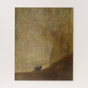 De hond van Francisco Goya Legpuzzel