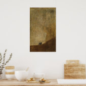 De hond van Francisco Goya Poster (Keuken)