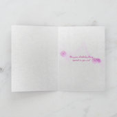 De hond van Goldendoodle in tuinverjaardag Kaart (Binnen)