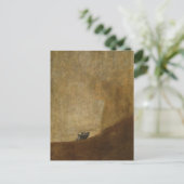 De hond van het Francisco Goya Briefkaart (Staand voorkant)