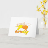 De Hond van het Graan van het snoep Kaart (Gele Bloem)