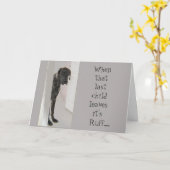 De Hond van het Huisdier van great dane Uw Verlies Kaart (Gele Bloem)