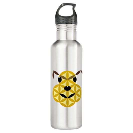 De hond van het leven, 01 - heilige dieren waterfles  (Voorkant)