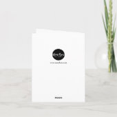 De Hond van het Puppy van de Stier van de kuil Bedankkaart (Achterkant)