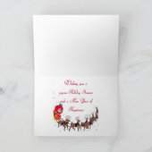 De Hond van Shih Tzu van Kerstmis Feestdagen Kaart (Binnen)