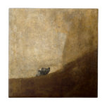 De hond (Zwarte Schilderijen) door Francisco Goya Tegeltje<br><div class="desc">De hond (Zwarte Schilderijen) door circa 1820 van Francisco Goya. Dit werk is in het openbare domein in de Verenigde Staten, en die landen met een auteursrechttermijn van het leven van de auteur plus 100 jaar of minder.</div>