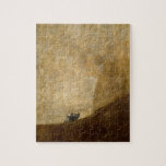 De hond (zwarte schilderijen) van Francisco Goya 1 Legpuzzel<br><div class="desc">De hond (zwarte schilderijen) van Francisco Goya ongeveer 1820. Dit werk is in de Verenigde Staten openbaar en in de landen waar de auteur meer dan 100 jaar of minder auteursrecht geniet.</div>