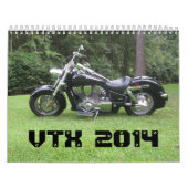 De Honda VTX 2014 Agenda #1 Kalender (Hoes)