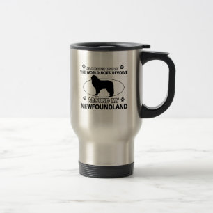 De honden draaien om mijn nieuwbouw reisbeker