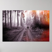 de honden lopen poster (Voorkant)