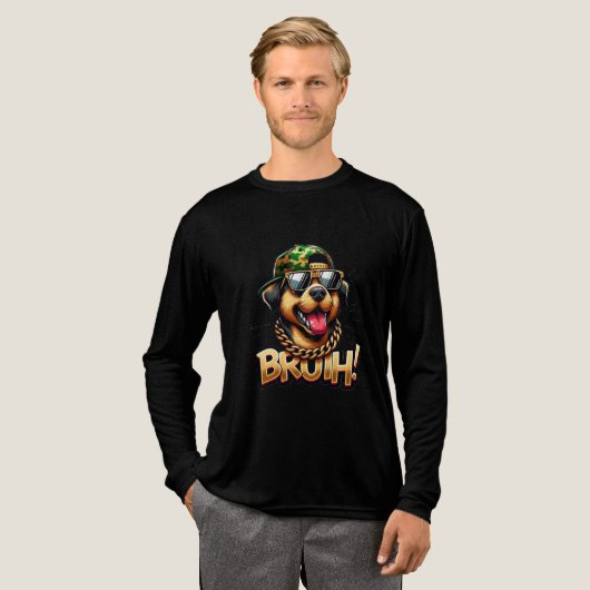 De honden stijl T shirt (Voorkant)
