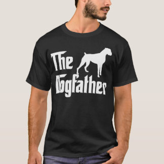 De honden vader Boxer hondenliefhebber GIF voor ma T-shirt