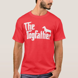 De honden vader Das hond Grappige vader hondenlief T-shirt