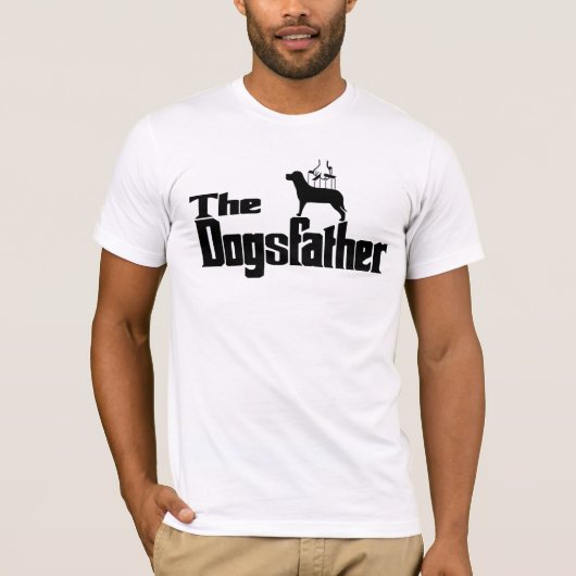 De honden vader t-shirt (Voorkant)