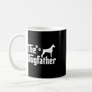 De honden vader T-shirt Vaderdag cadeau papa - hon Koffiemok