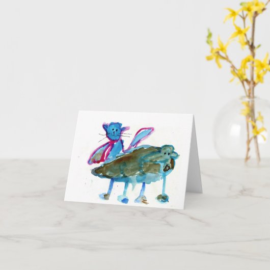 De Honden van Cats'n • Alexander Apostolas, Kaart (Gele Bloem)