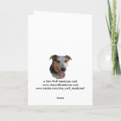 De Honden van de boerderij tegen Intimidatie - het Kaart (Achterkant)