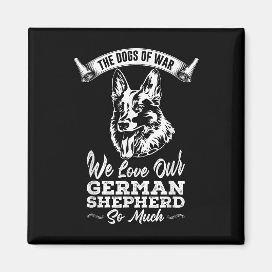 De honden van de oorlog, we houden van magneet (Voorkant)