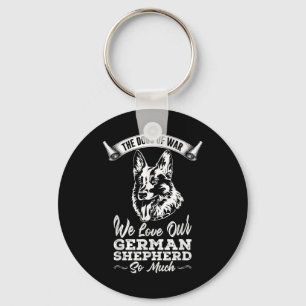 De honden van de oorlog, we houden van sleutelhanger